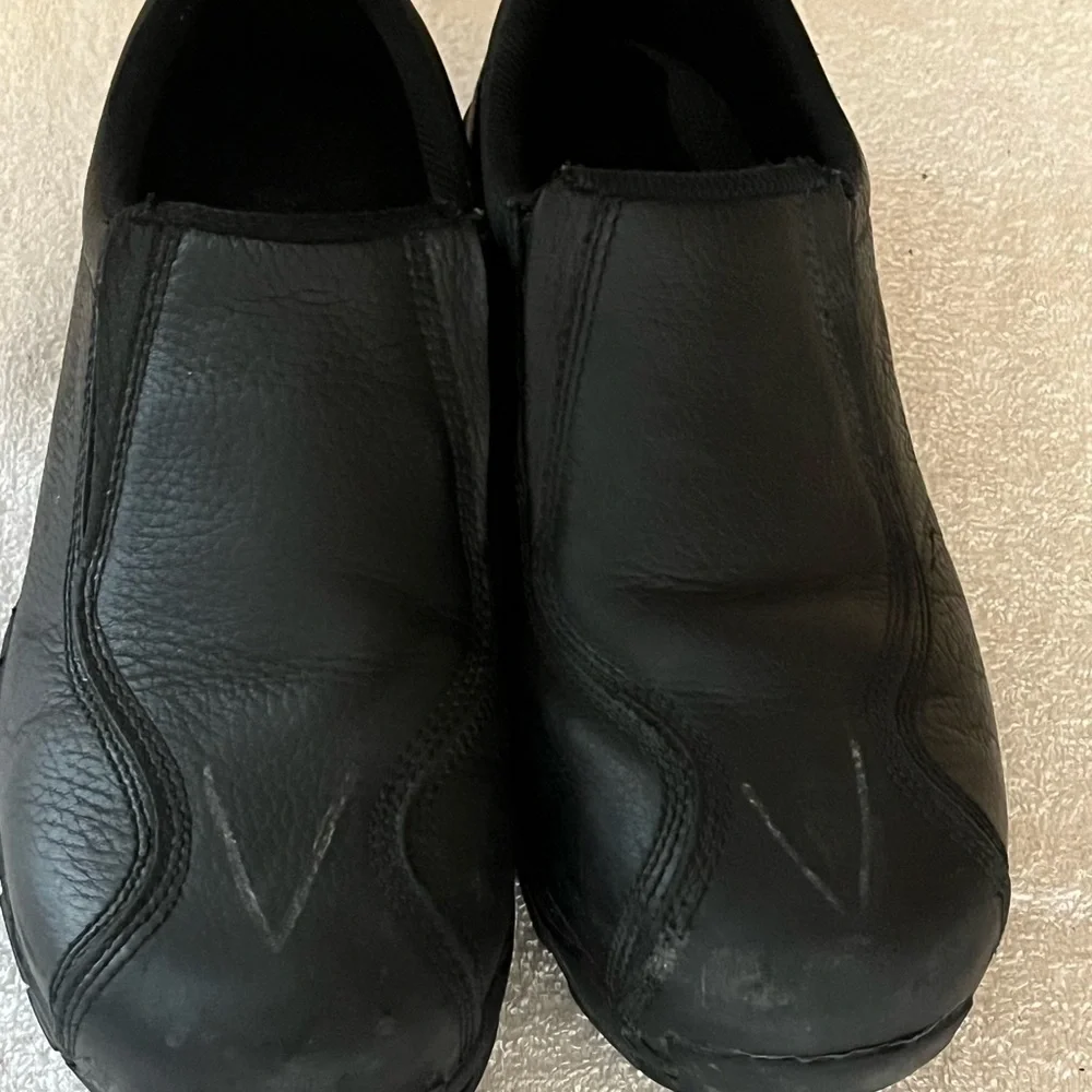 Nautilus Black Safety Steel Toe Shoes Sz 10M